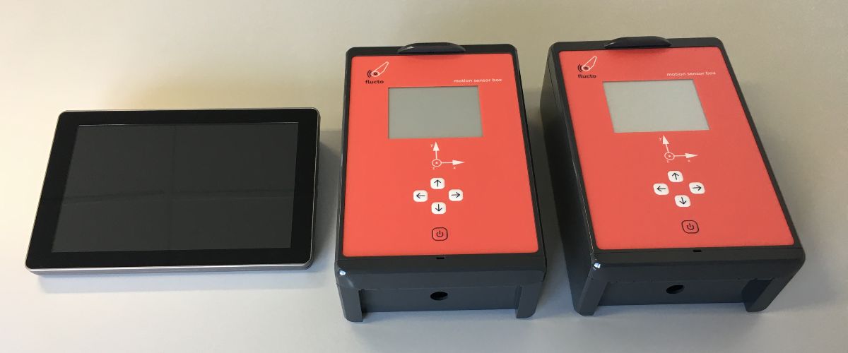 The current design of the flucto measuring boxes.