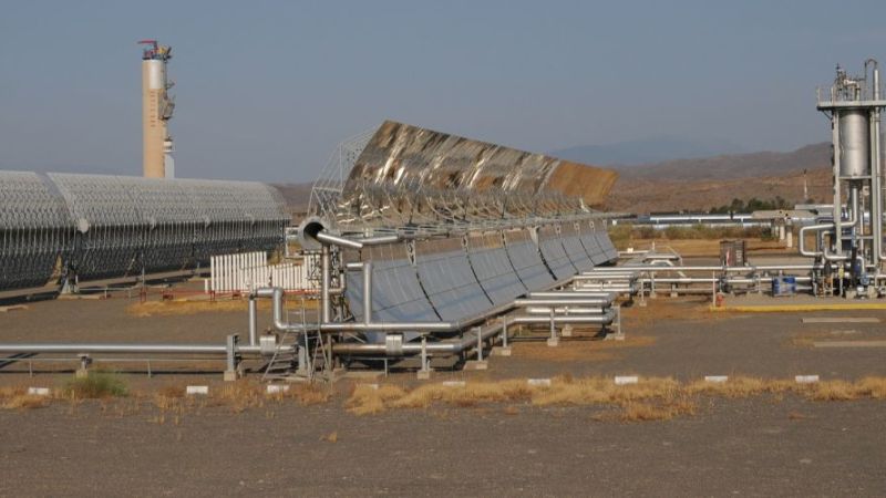 PROMETEO test facility at the Plataforma Solar de Almería.