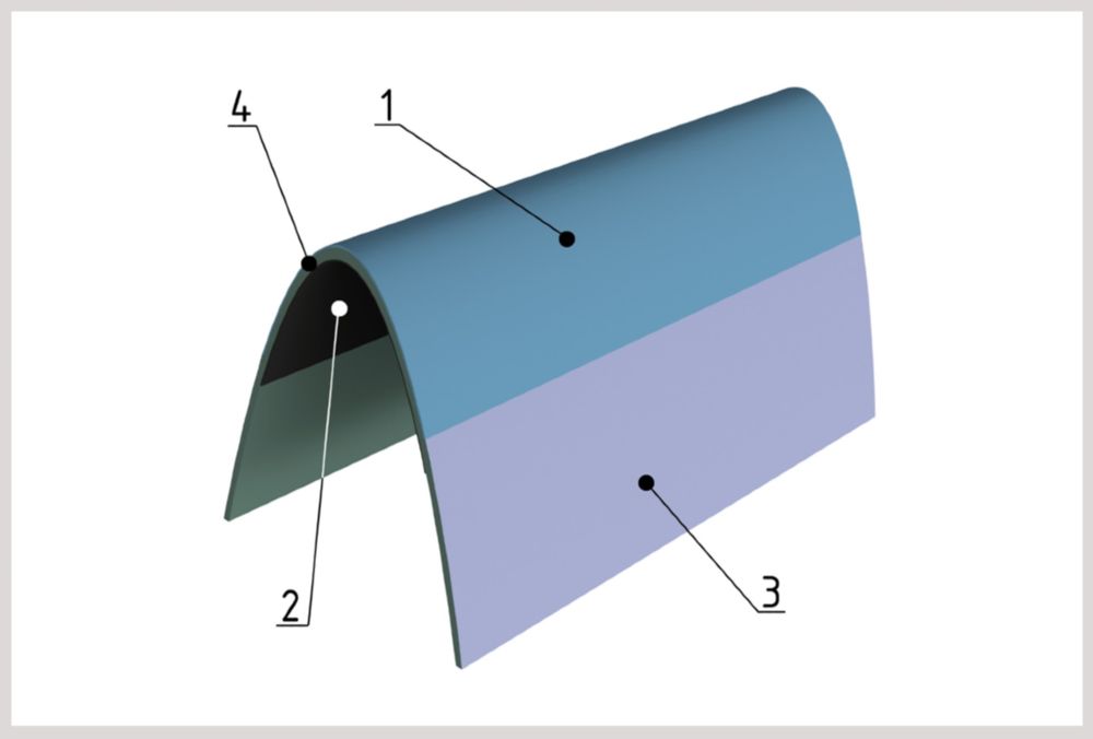 Erosionsschutz auf der Basis eines Hybridmaterials