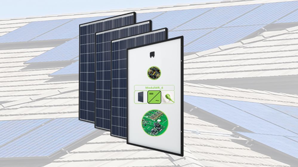 A new generation of module inverters with efficient power electronics integrates innovative solutions into solar modules.