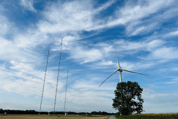 Eindrücke des neu eröffneten Forschungsparks Windenergie Krummendeich WiValdi