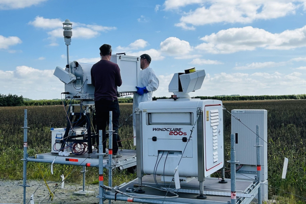 Eindrücke des neu eröffneten Forschungsparks Windenergie Krummendeich WiValdi