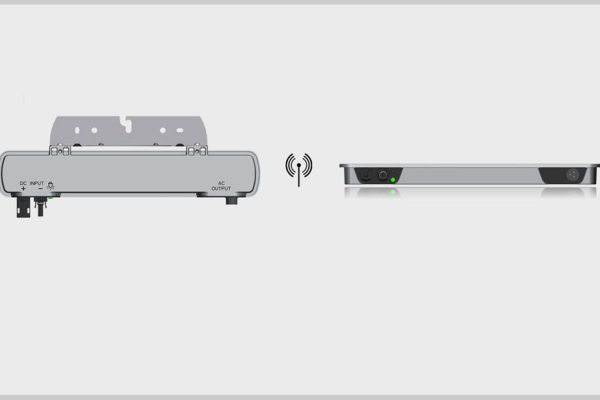 Frame-integrated photovoltaic inverters.